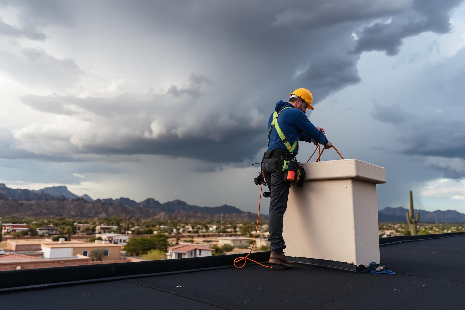 Flat Roof Leak Repair — Phoenix, AZ